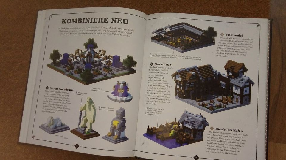 Minecraft Buch Baue deine Festung  sehr guter Zustand in Wilhelmsdorf