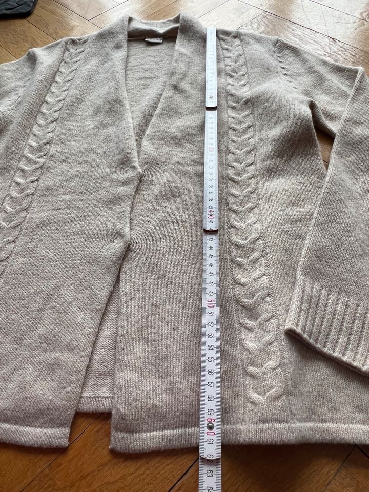 Strickjacke Damen ESPRIT braun beige Gr S Gr 36 Wolle in Hamburg