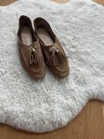 Schuhe Lofaer Mokassin Beige Zara Gr.39 NP 59,95€ Berlin - Lichterfelde Vorschau