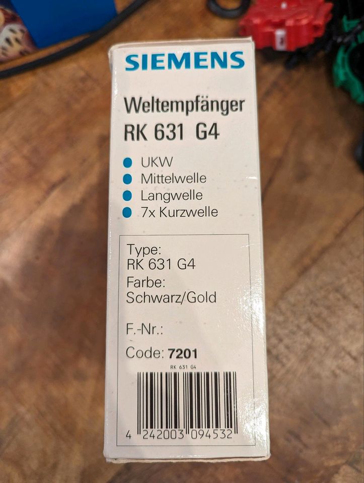 Siemens Weltempfänger RK631 G4 in Passau