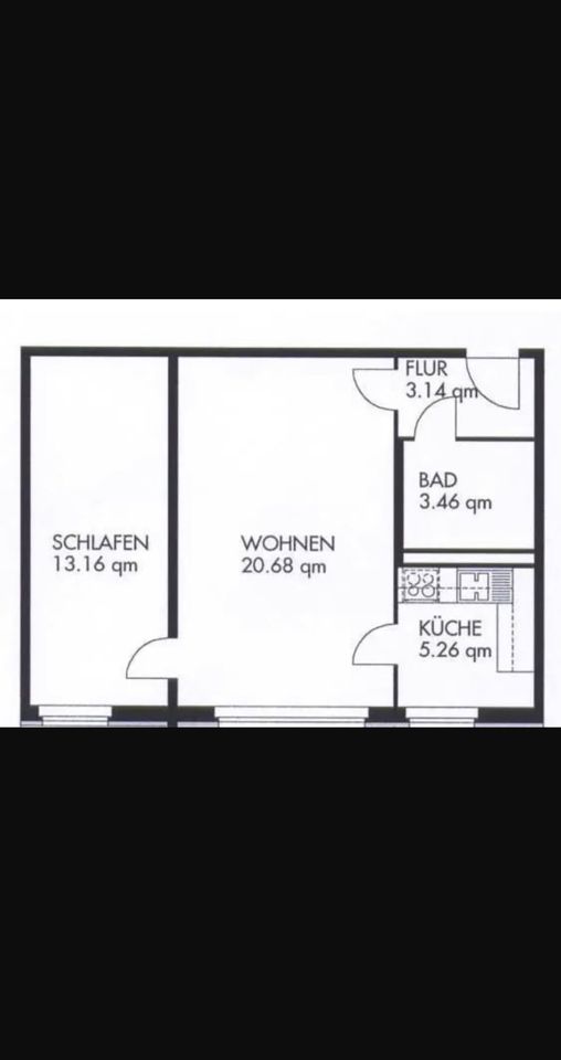 Tauschwohnung wunderschöne 2 Zimmer gegen 3 Zimmer mit WBS in Berlin