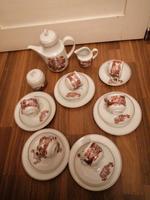 Kaffeegeschirr fuer 5 Personen ddr Jagdmotiv Hersteller Colditz Leipzig - Marienbrunn Vorschau