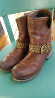 *Steve Madden*Boots Stiefelette 36 Braun Leder Gold Nieten Bayern - Pommelsbrunn Vorschau