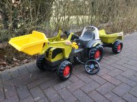 Claas Trettraktor von Rolly Toys mit Anhänger und Sound Lenkrad Niedersachsen - Winsen (Luhe) Vorschau
