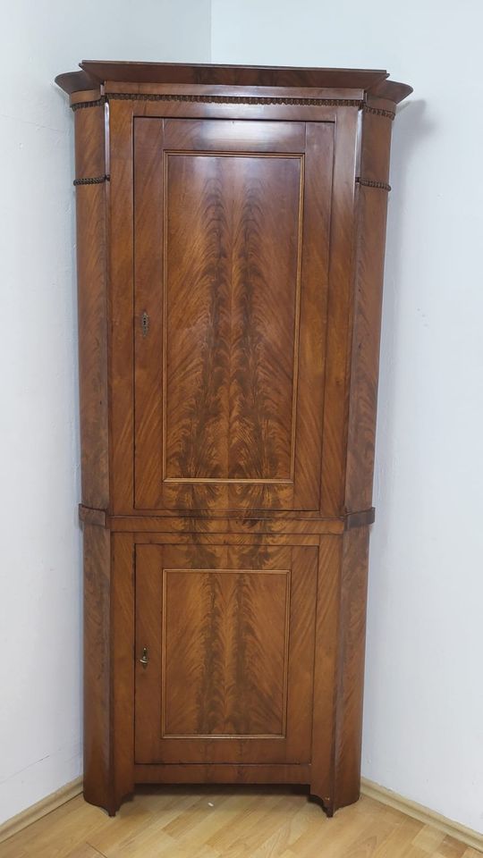 Biedermeier Eckschrank Antik ca. 1900 Jh. in Wuppertal