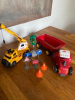 Dickie Toys Traktor mit Anhänger Kran mit Geräusch Ampel Schilder Baden-Württemberg - Brühl Vorschau