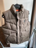 Jack & Jones Steppweste Jacke khaki Gr. M Hessen - Fischbachtal Vorschau