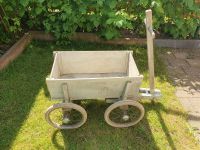 Alter Bollerwagen Handwagen Holz Vintage Deko Rheinland-Pfalz - Leutesdorf Vorschau