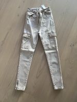 Skinny Cargo Jeans Gr. 34 (XS) Tally Weijl beige Hose Hessen - Gernsheim  Vorschau