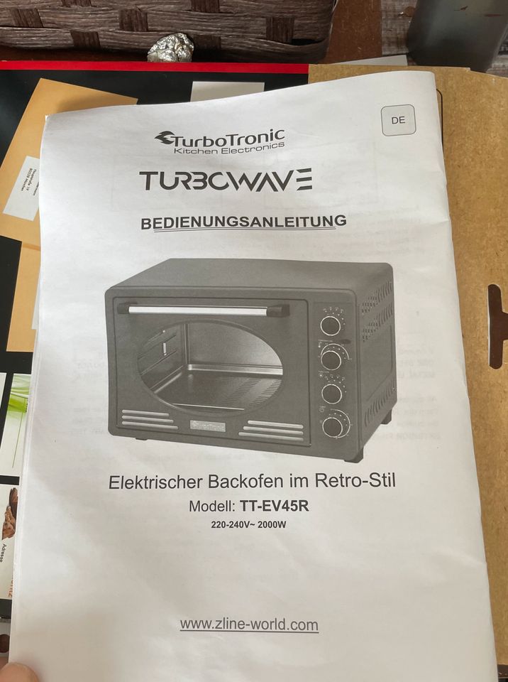 Bis 30 April: Turbotronic Grill Backofen 220-240V zu verkaufen in Hofgeismar