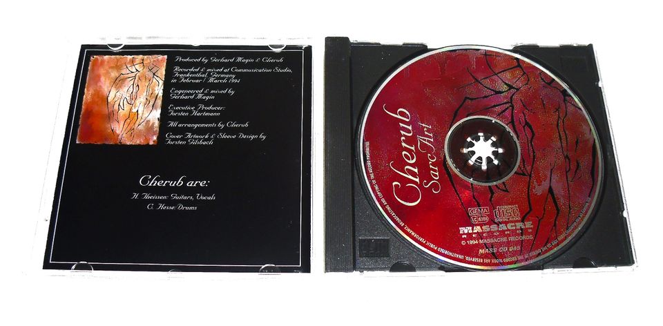 CD  CHERUB - Sarc Art    1994 in Berlin