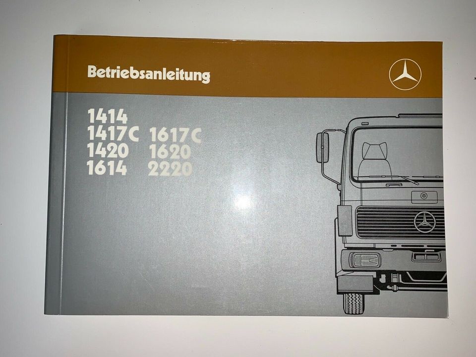 Mercedes – Benz Betriebsanleitung 1414 1417C 1420 1614 1617C 16.. in Erwitte