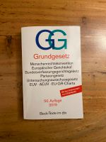 Gesetz Grundgesetz GG 50. Auflage 2019 Baden-Württemberg - Massenbachhausen Vorschau