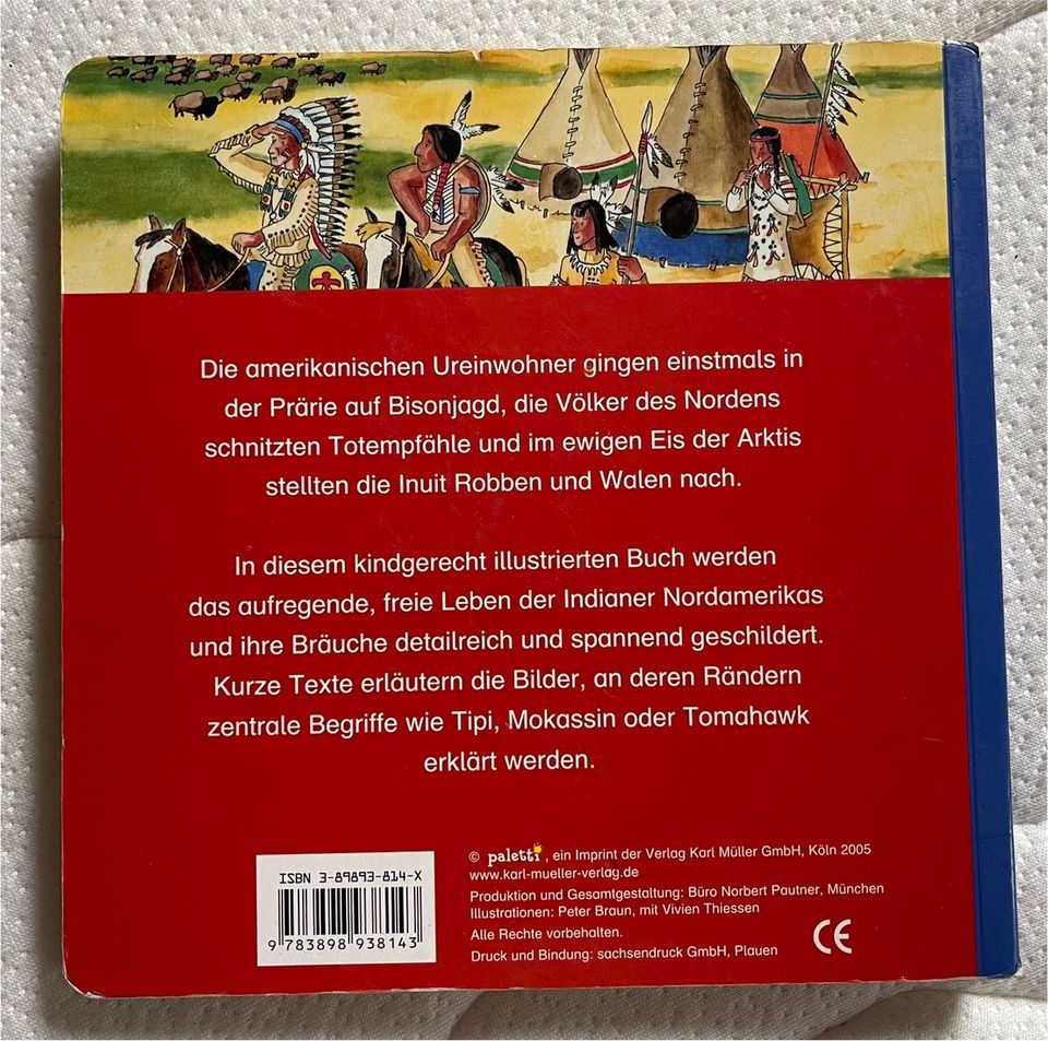 Sachbuch “Bei den Indianern” Kinderbuch in Papenburg