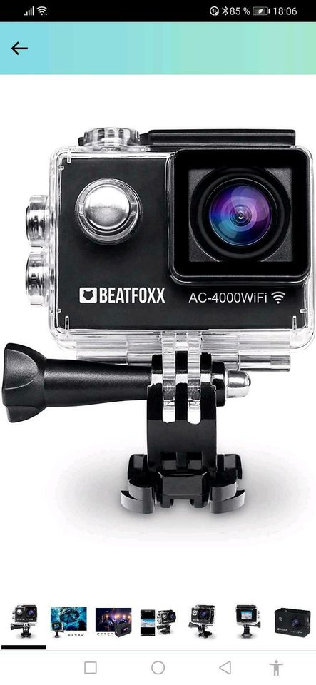 2x BEATFOXX AC-4000WiFi Action Cam Full HD in Otzberg