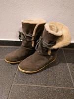Winterstiefel Boots Pier One grau Wildleder Fellstiefel Bayern - Marktleugast Vorschau
