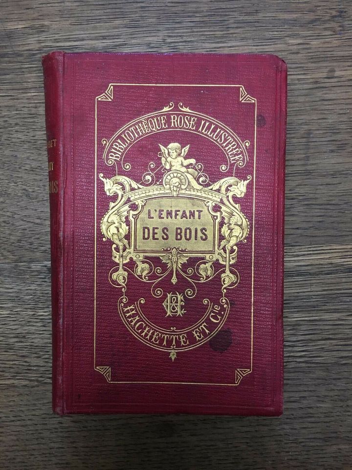 Bücher, antik v. 1876/ l’efant des bois / Fables in Kandel