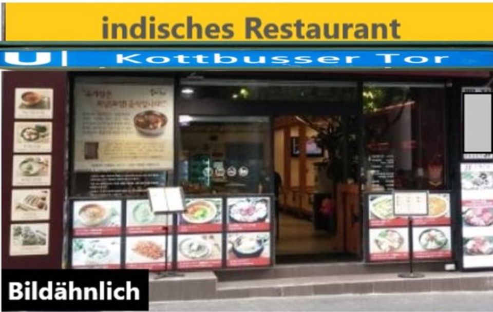 A1+ indisches Restaurant  Nahezu der U-Bahn Kottbusser Tor das charmante Lokal bietet vielseitige gastronomische Möglichkeiten auf NF. ca.126 m² Nettomiete 5200€ in Kreuzberg 10999 Berlin in Berlin