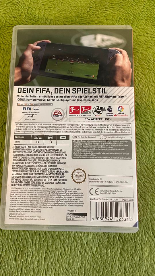 Nintendo Switch Mario Party Pokémon Schwert 51 Games Fifa 18 in Dortmund