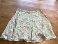 Satin Blumen Rock von ZARA  Gr. S , Sommerrock Hessen - Eppertshausen Vorschau
