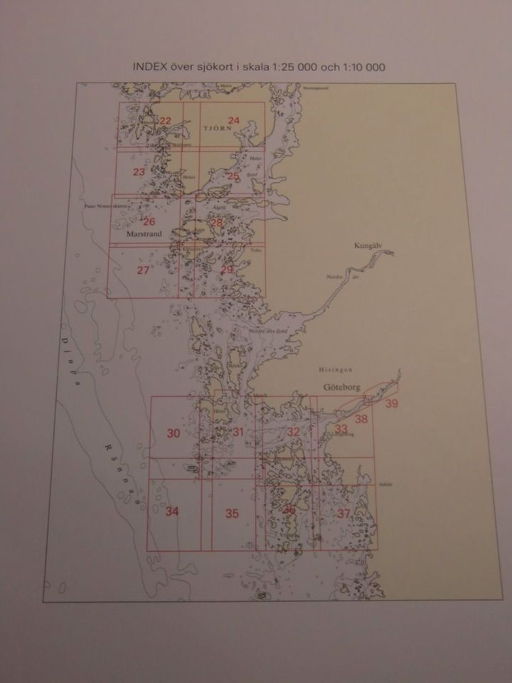 Seekartensatz Schweden Westküste Måseskär - Varberg in Achterwehr
