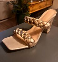 Sandalen Sandaletten Gold geflochten 42 Hannover - Südstadt-Bult Vorschau