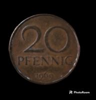 DDR Münze 20 Pfennig 1969 – Messing 20 Pfennige Nordrhein-Westfalen - Lichtenau Vorschau