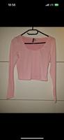 Crop Langarmshirt Rosa H&M Hessen - Rödermark Vorschau