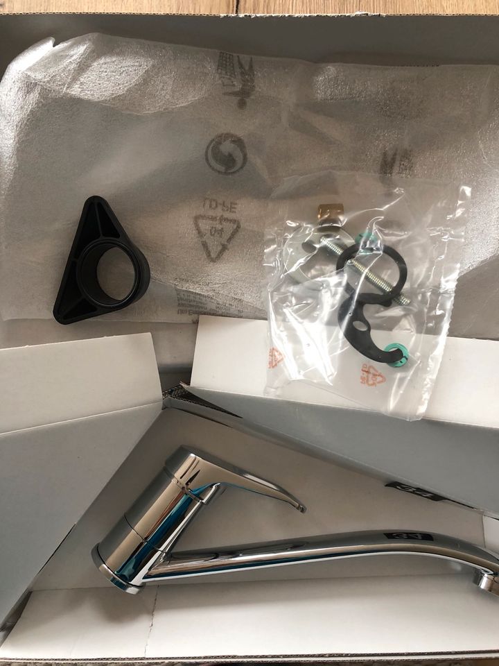 Einhebelmischer mit Auslauf !!NEU!! Hochdruck Chrom Franke in 