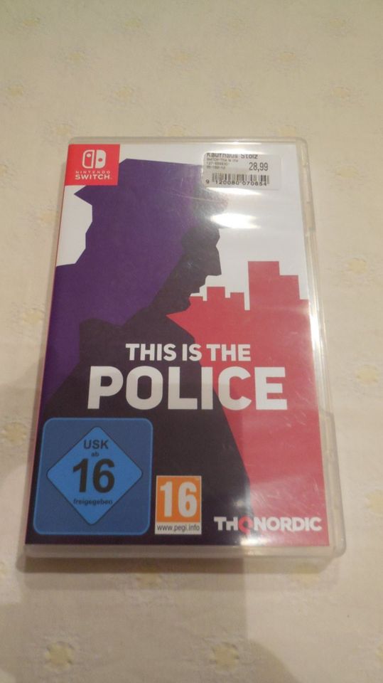 Nintendo Switch "This is the Police" in Stammham b. Ingolstadt