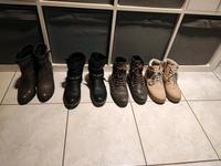 4 paar Stiefeletten alle zusammen für 8 Euro Niedersachsen - Düdenbüttel Vorschau