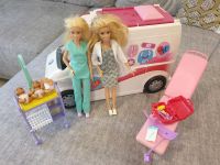 Barbie Krankenwagen plus Puppen etc. Bayern - Wiedergeltingen Vorschau