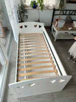 Kinderbett Mädchenbett Bett weiß mit Bettkasten Bayern - Rödental Vorschau