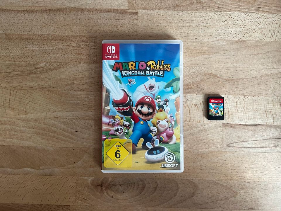 WIE NEU! Mario + Rabbits Kingdom Battle Nintendo Switch Spiel in Hannover