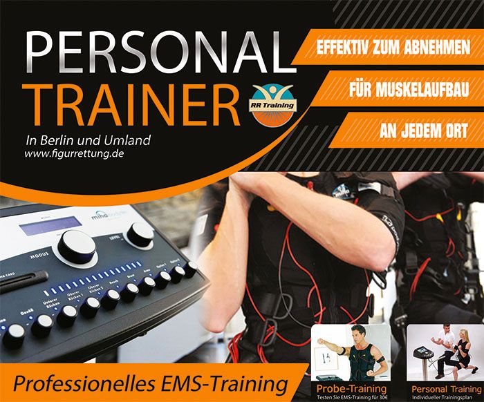 EMS Personal Training in Berlin / zu Hause in Berlin