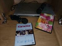 Karaoke DVD Player mit zwei Karaoke-Songs CD und zwei Microfone Niedersachsen - Regesbostel Vorschau