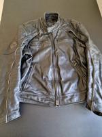 Harley-Davidson Lederjacke XL – Riding Gear mit Skull-Backpatch Bayern - Zorneding Vorschau