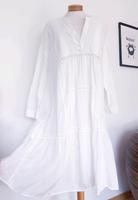 traumschönes Boho Hippie Zara Midi Kleid Cowboy weiß Neu L 40-42 Nordrhein-Westfalen - Neuss Vorschau