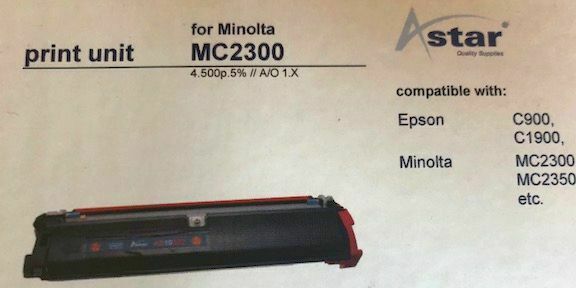 Toner EPSON C900, C1900 KONICA-MINOLTA MC2300, MC2300 e in Neuenrade