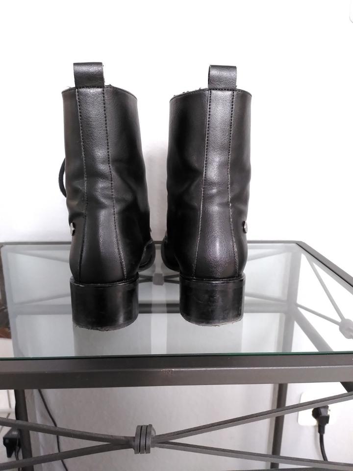 Schnürstiefel Gr. 37, schwarz, vegan, wenig getragen in Essen