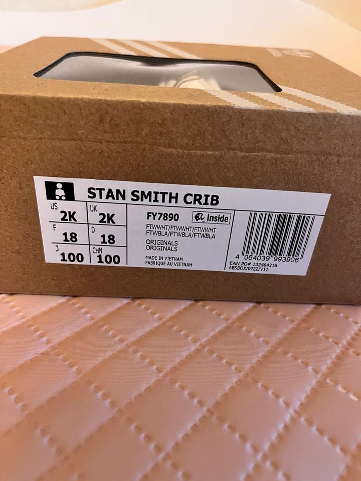 adidas Sneaker Krabbelschuhe Stan Smith Crib FY7890 Weiß in Dresden