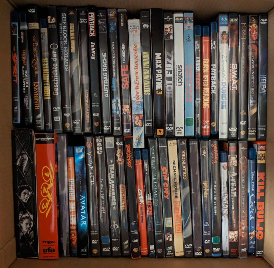 DVD/BluRay-Sammlung, 280+ Filme und Serien in Kassel