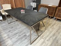 Esstisch / Tisch Retro grau / schwarz 180cm x 95cm Nordrhein-Westfalen - Lügde Vorschau
