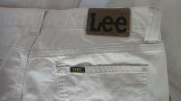 ORIGINAL Lee Jeans W33 L34 weiß-beige mit Nieten, wie ungetragen! Dresden - Leuben Vorschau