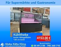 Kühltheken, 1,25 m, Fleischtheken, Feinkosttheken, Tiefkühltheken, Kühlvitrine, Metzgerei, Supermarkt, Feinkost, Ladeneinrichtung, Supermarkteinrichtung Nordrhein-Westfalen - Mülheim (Ruhr) Vorschau