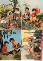 schöne alte Postkarten vom Verlag C. Werner in Reichenbach 60iger Nordrhein-Westfalen - Remscheid Vorschau