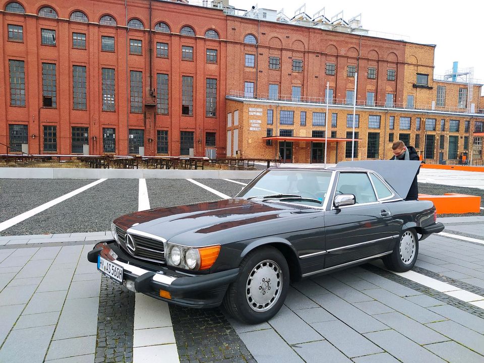 Mercedes Benz SL 560 R107 cabrio in Burghammer