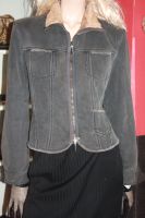 Armani Teddy Fell Cropped Jeans Jacke 36 S Rheinland-Pfalz - Pirmasens Vorschau