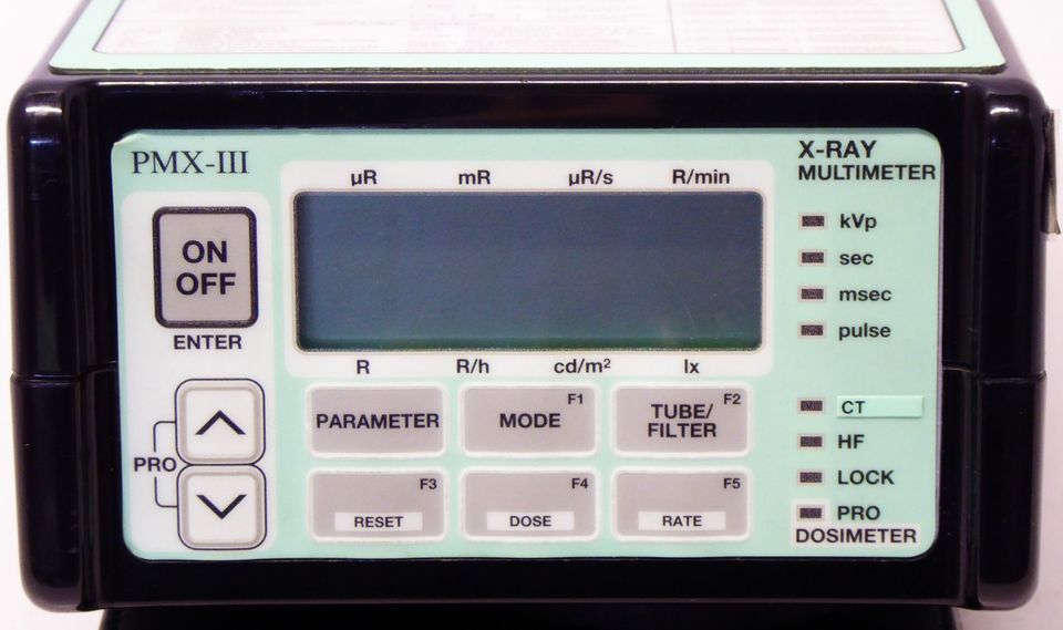 RTI Electronics X-Ray Multimeter Dosimeter Röntgen PMX-III in Viersen