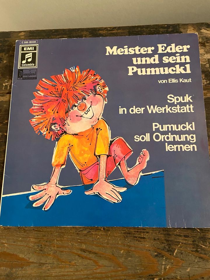 4 sehr geliebte LPs Pumuckl zu verkaufen in Ostfildern
